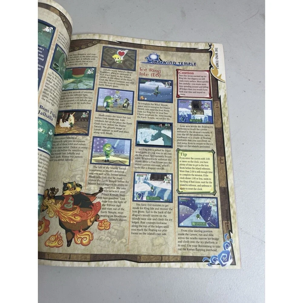 The Legend of Zelda The Wind Waker Prima Official Strategy Guide Nintendo GC